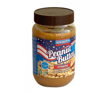 Арахісова паста Bon Nutts без цукру 340 г/12 - Купити в інтернет магазині DF.ZP.UA