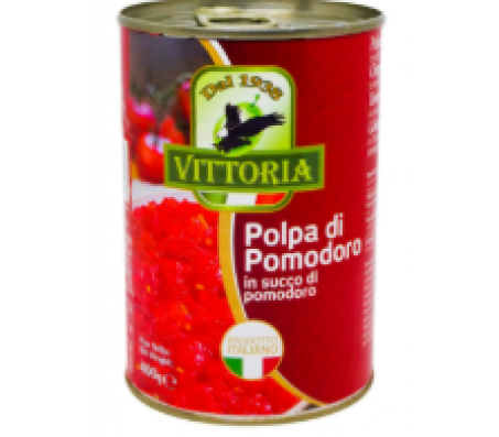 Помідори перетерті Vittoria Polpa di Pomodoro 400 г/24