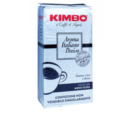 Кава мелена Kimbo Aroma Italiano Deciso срібло 250 г/12