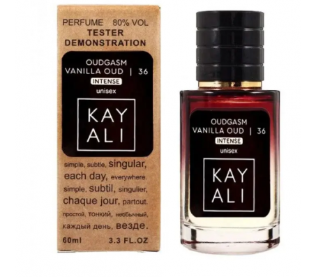 Тестер Kayali Oudgasm Vanilla Oud 36 унісекс 60 мл