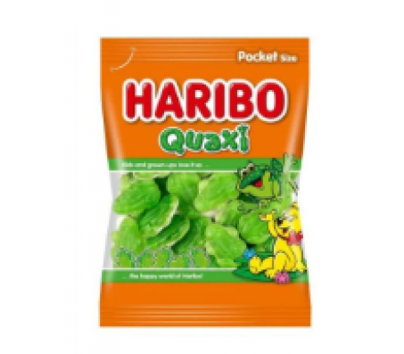 Цукерки жувальні Haribo Quaxi Жабки 100 г/30