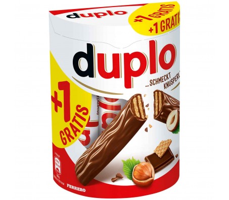 Батончики Ferrero Duplo покриті молочним шоколадом 200,2 г/14