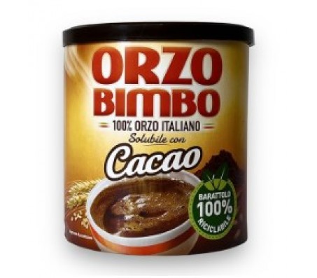 Ячмінний напій Orzo Bimbo Какао 150 г/12