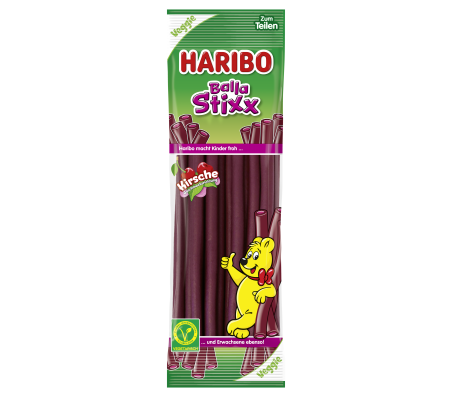 Цукерки жувальні Haribo Balla Stixx Вишня 200 г