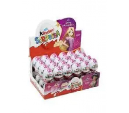 Яйце шоколадне Kinder Surprise Princess 20 г/72