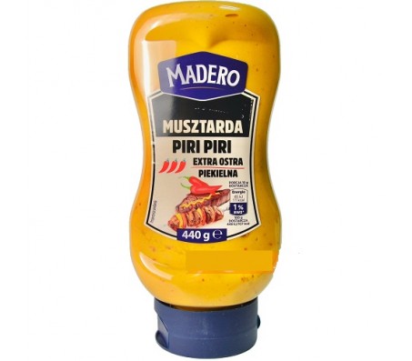 Гірчиця Madero Musztarda Piri Piri 440 г