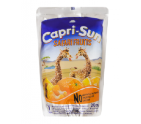 Напій соковмісний Capri Sun Safari Fruits 200 мл/10