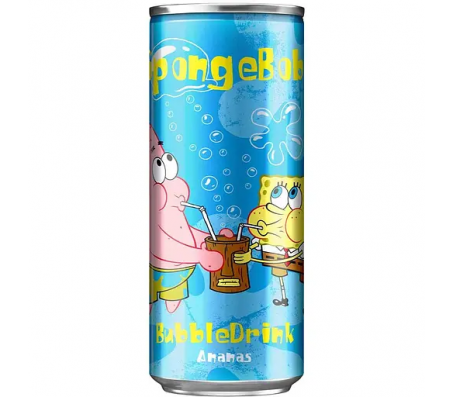 Напій газований безалкогольний The Drinks Spong Bob зі смаком Ананас 250 мл/24