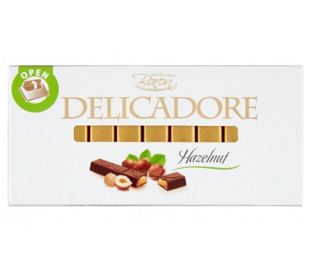 Шоколад Delicadore Baron Hazelnut 200 г/12