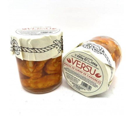 Клешні краба Versu з сурімі в ріпаковій олії 225 г