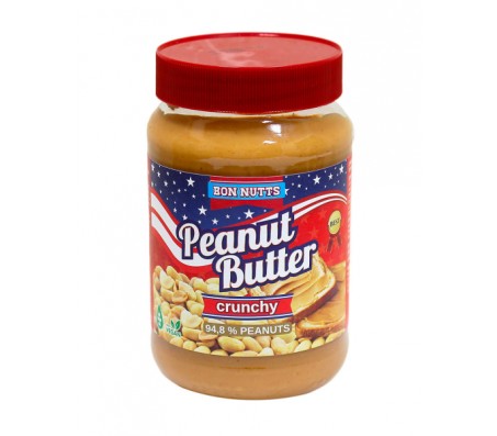 Арахісова паста Bon Nutts хрустка 340 г/12