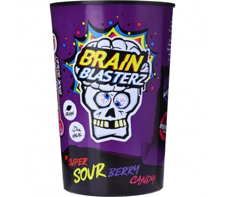Льодяники Brain Blasterz Супер Кислі Ягідні (рівень 5) 48 г/12