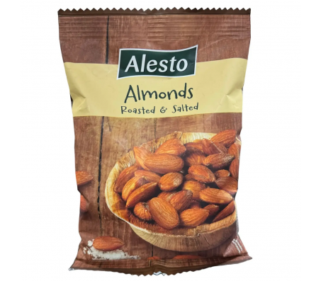 Горіх мигдаль Alesto смажений та солоний 150 г/30