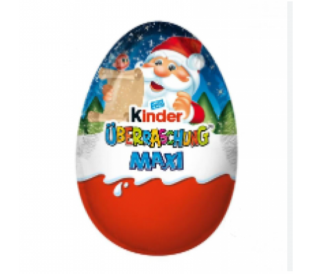 Шоколадне яйце Kinder Surprise Maxi 100 г/12