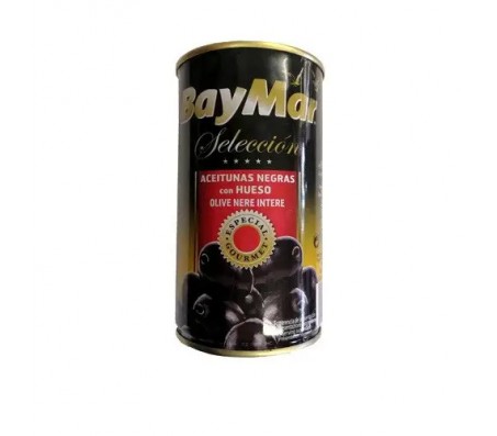 Маслини чорні з кісточкою ТМ Bay Mar ж/б 360 г - Купити в інтернет магазині DF.ZP.UA