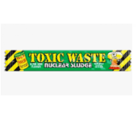 Цукерки жувальні Toxic Waste яблуко 50*20г