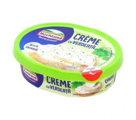 Крем-сир Hochland з травами 200 г