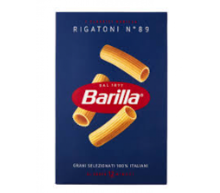 Макарони Barilla Pasta Rigatoni №89 Трубочки 500 г/12