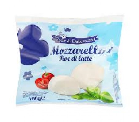 Сир м'який Mozzarella Fior di Dolcezzaу розсолі 40% 100 г