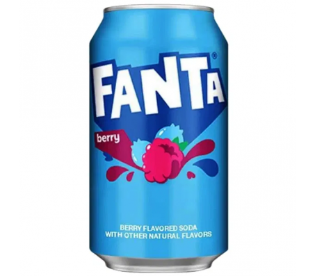 Напій газований Fanta USA лісова ягода 355 мл/12