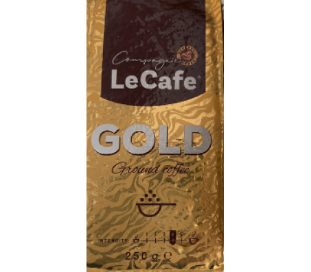 Кава мелена LeCafe Gold 250 г/12