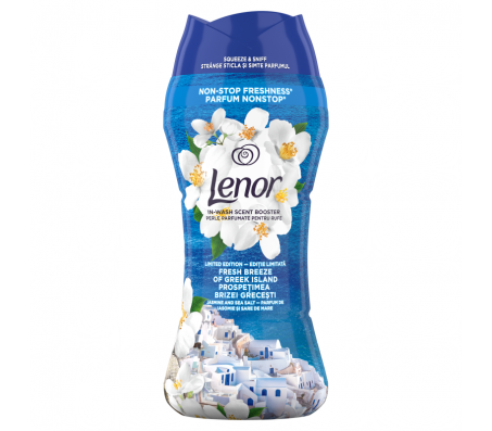 Кондиціонер для білизни в гранулах Lenor Свіжий бриз грецьких островів 195 г/6