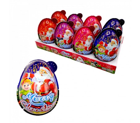 Шоколадне яйце-сюрприз Joy Merry Cristmas 15,4 г велике - Купить в интернет магазине DF.ZP.UA