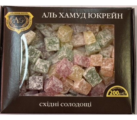 Рахат лукум Аль Хамуд Міні асорті 200 г
