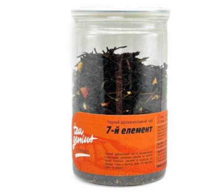 Чай чорний Genius 7 елемент в банці 100 г