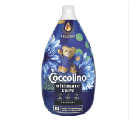 Кондиціонер концентрат для білизни Coccolino Fresh Sky 58 прань 870 мл
