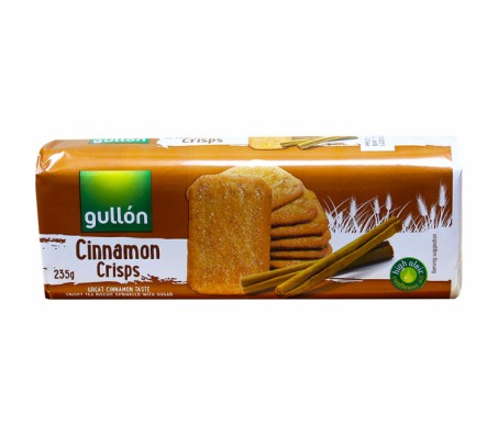 Печиво Gullon Cinnamon crisps з корицею 235 г/15 - Купить в интернет магазине DF.ZP.UA