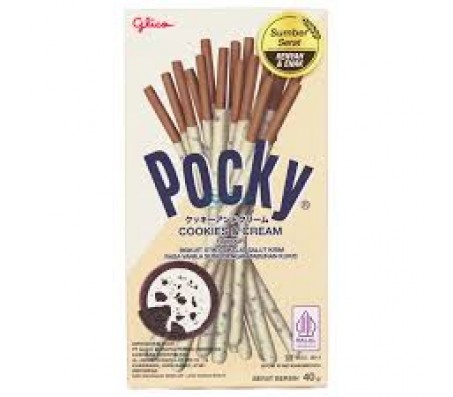 Печиво Glico Pocky Cookies & Cream Печиво та вершки 40 г/10