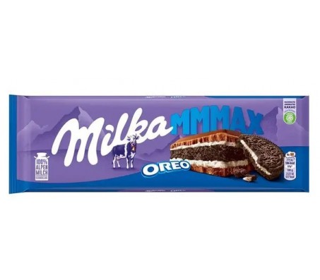 Шоколад молочний Milka Schoko & Oreo 300 г/12