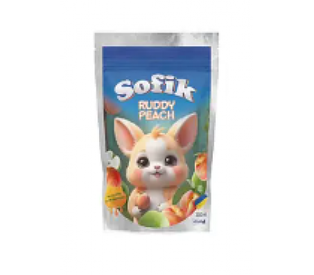 Напій соковий безалкогольний негазований Sofik Ruddy Peach зі смаком персика 200 мл/10