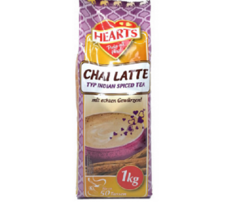 Капучино Hearts Chai Latte 1 кг Німеччина - Купить в интернет магазине DF.ZP.UA