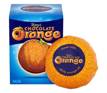 Шоколад Terry’s Orange молочний зі смаком апельсина 145 г/12
