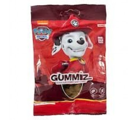 Цукерки жувальні Paw Patrol Gummiz зі смаком кола 70 г/12