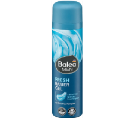 Гель для гоління Balea Fresh 200 мл/12 - Купити в інтернет магазині DF.ZP.UA