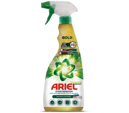 Плямовивідник Ariel White+Color Gold з розпилювачем 750 мл