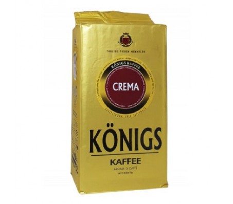 Кава мелена Konigs Kaffee Crema 500 г - Купить в интернет магазине DF.ZP.UA