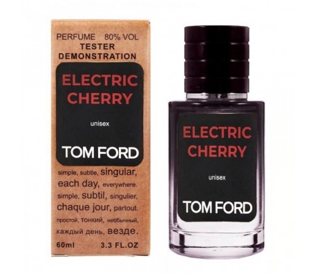 ТЕСТЕР DF Tom Ford Electric Cherry унісекс 60 мл - Купить в интернет магазине DF.ZP.UA