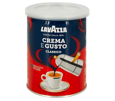 Кава мелена Lavazza Crema e Gusto Classico ж / б 250 г - Купити в інтернет магазині DF.ZP.UA