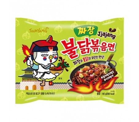 Локшина Samyang Buldak зі смаком гострої курки в соусі Чачжан 140 г/40
