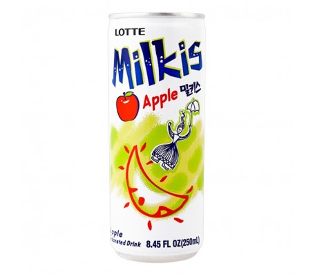 Напій газований Lotte Milkis Apple 250 мл/30