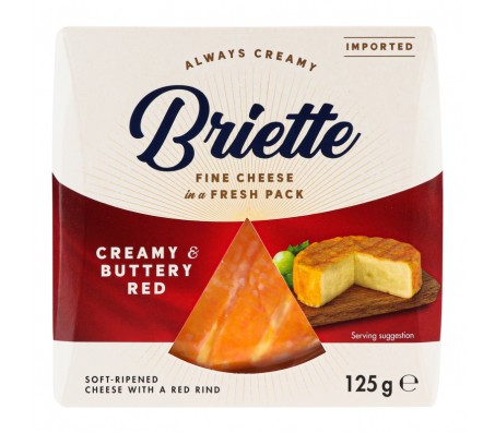 Сир м'який Briette Червоний бриет 60% 125 г