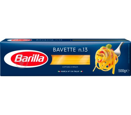 Спагеті Barilla n.13 баветте 500 г/12 - Купити в інтернет магазині DF.ZP.UA