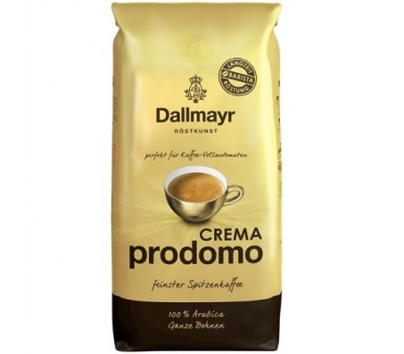 Кава в зернах Dallmayr Crema Prodomo 1 кг/8 - Купити в інтернет магазині DF.ZP.UA