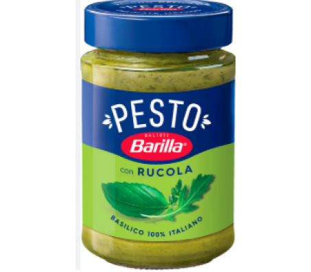 Соус Barilla Pesto з базиліком та руколою 190 г/12