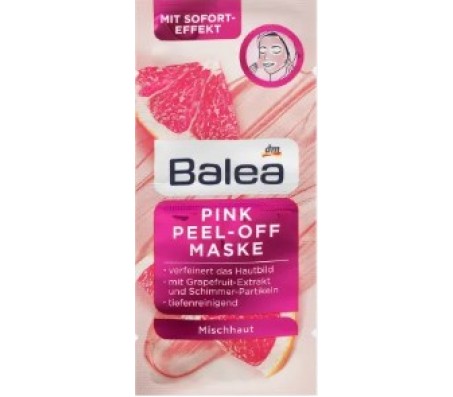 Маска для обличчя Balea Відлущуюча Pink Peel-Off 16 мл - Купить в интернет магазине DF.ZP.UA