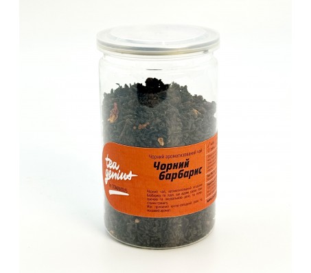 Чай чорний Genius Чорний барбарис  в банці  100 г